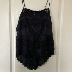 Black Sparkle & Fade play suit